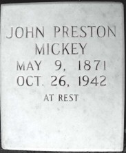 John Preston Mickey