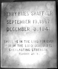 Henry Fries Shaffner