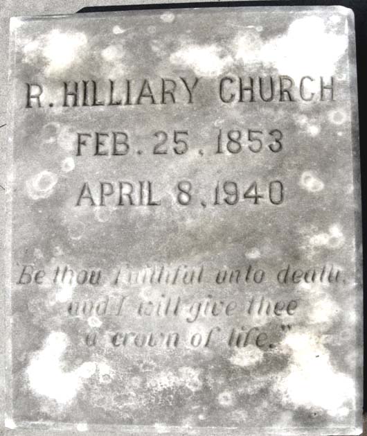 Robert Hilliary Church
