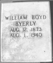 William Boyd Byerly
