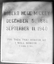 Robert Hege Mickey