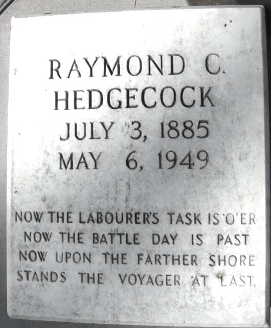 Raymond Casper Hedgecock