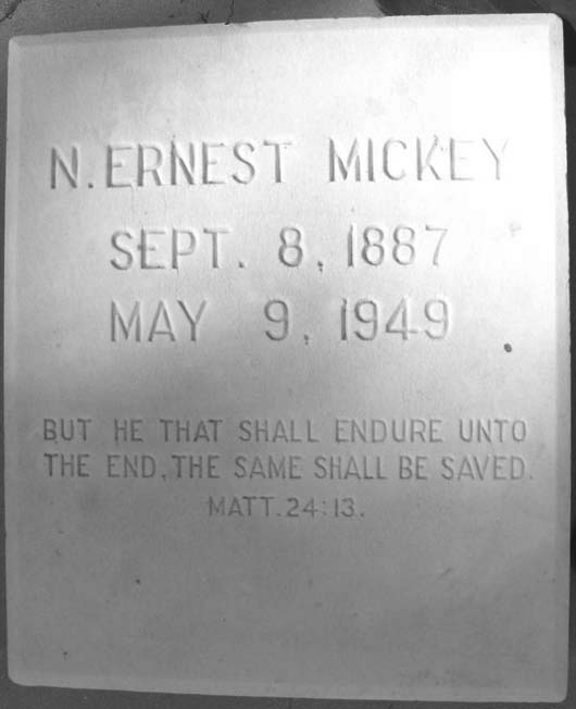Nathan Ernest Mickey