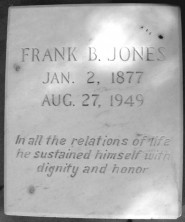 Frank Buxton Jones