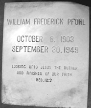 William Frederick Pfohl