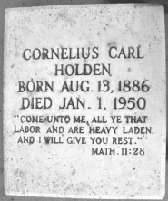 Cornelius Carl Holden