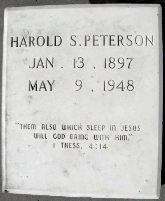 Harold Samuel Peterson