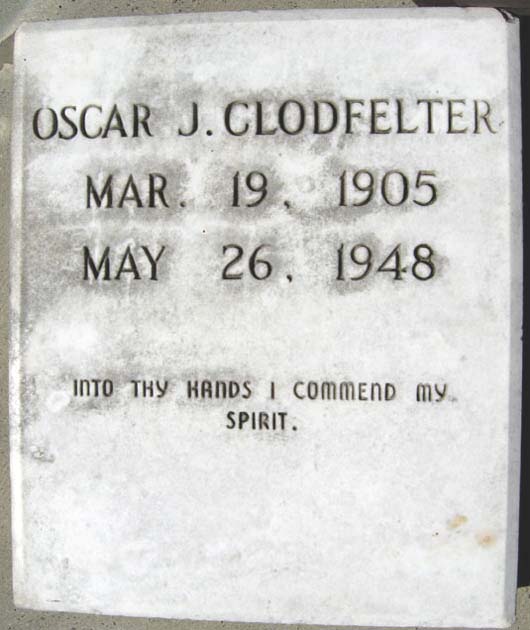 Oscar Jacob Clodfelter