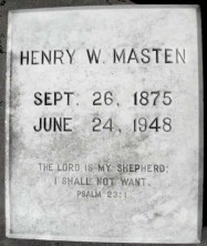 Henry William Masten