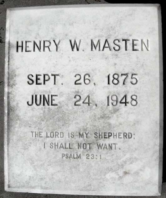 Henry William Masten
