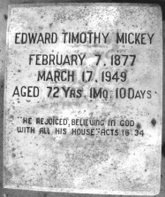 Edward Timothy Mickey