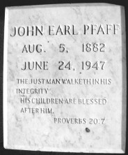 John Earl Pfaff