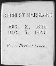 George Ernest Markland
