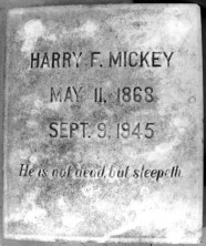 Harry F. Mickey