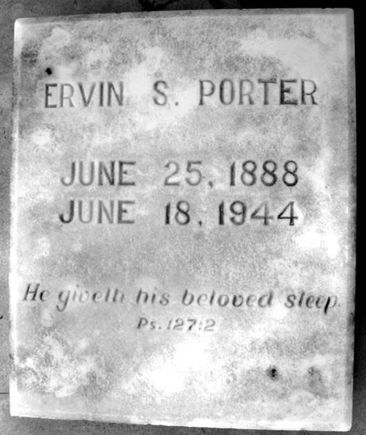 Ervin Sylvester Porter
