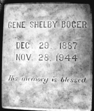 Gene Shelby Boger