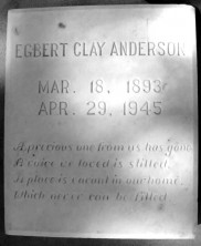 Egbert Clay Anderson