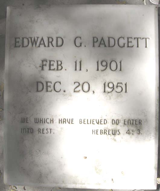 Edward Gilbert Padgett