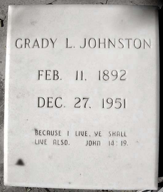 Grady Leon Johnston