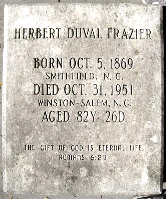 Herbert Duval Frazier