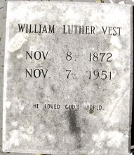 William Luther Vest