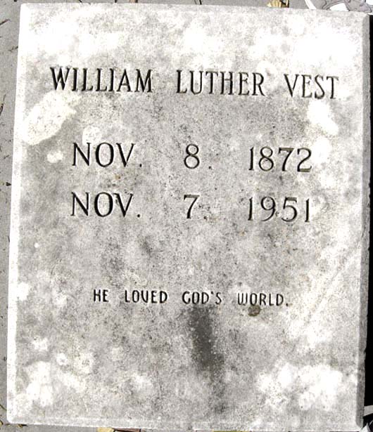 William Luther Vest