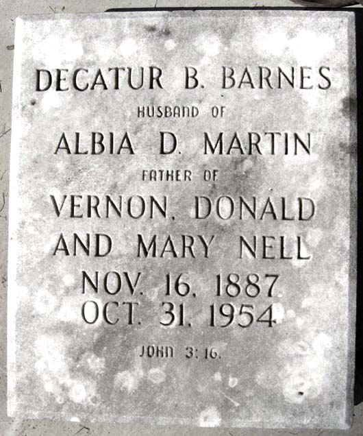 Decatur Bentley Barnes