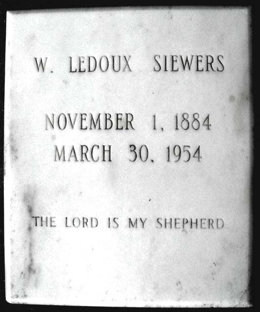 Walter Ledoux Siewers