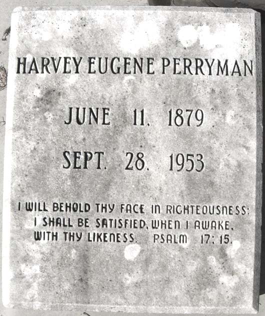 Harvey Eugene Perryman