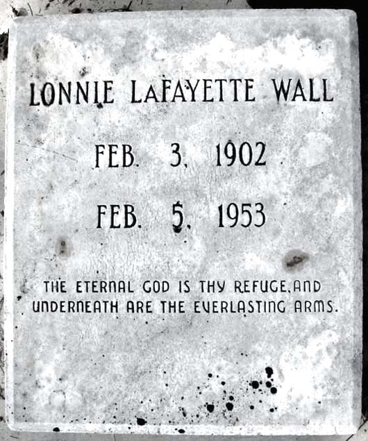 Lonnie LaFayette Wall