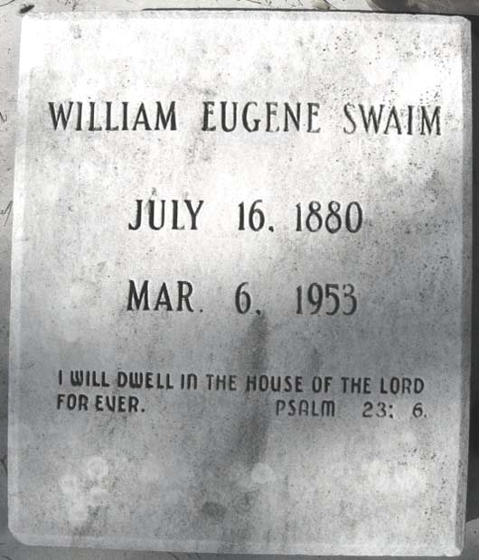 William Eugene Swaim