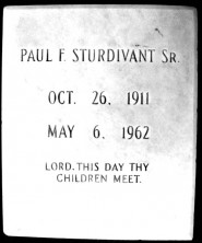 Paul Franklin Sturdivant