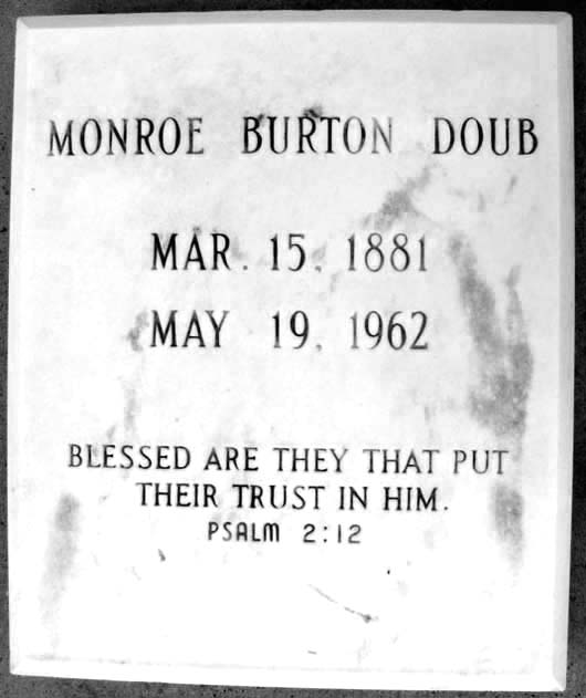 Monroe Burton Doub
