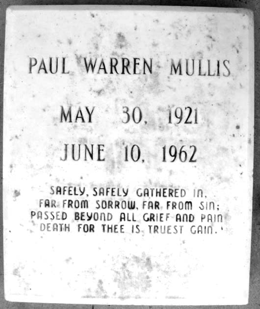 Paul Warren Mullis