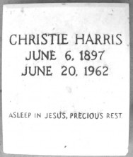 Christie  Harris