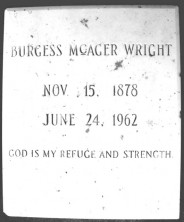 Burgess McAger Wright