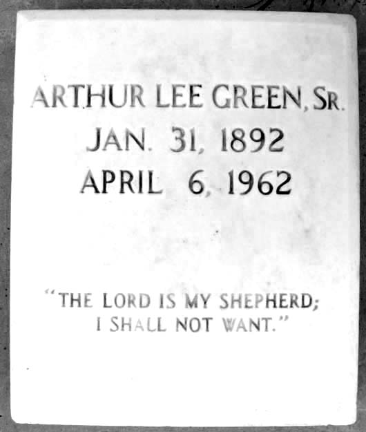 Arthur Lee Green