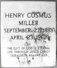 Henry Cosmus Miller