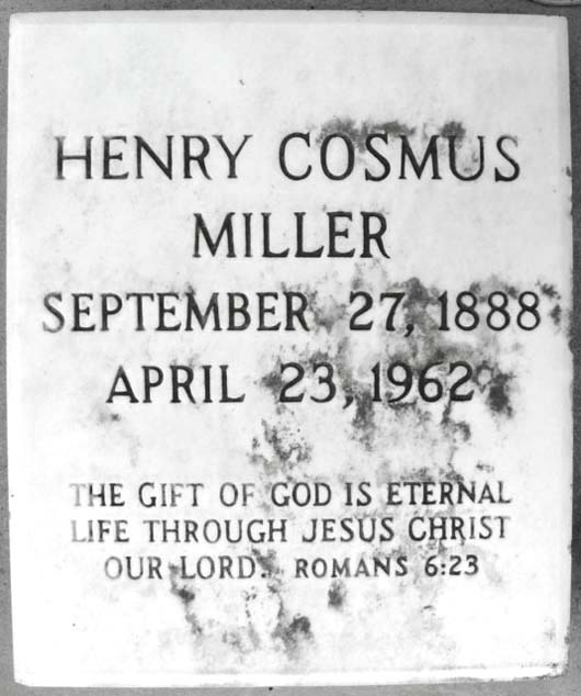 Henry Cosmus Miller