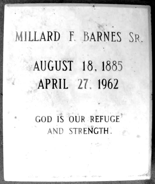 Millard Filmore Barnes