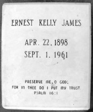 Ernest Kelly James