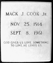 Mack Jefferson Cook