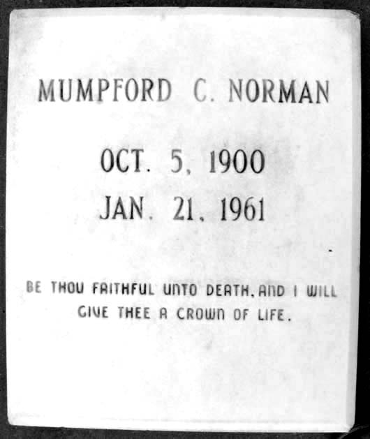 Mumpford C. Norman