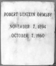 Robert Benzein Ormsby