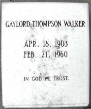 Gaylord Thompson Walker