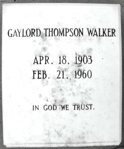 Gaylord Thompson Walker