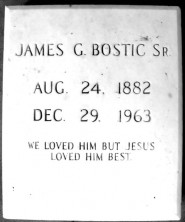 James Garfield Bostic