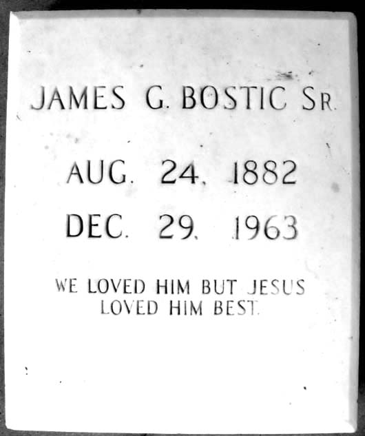 James Garfield Bostic