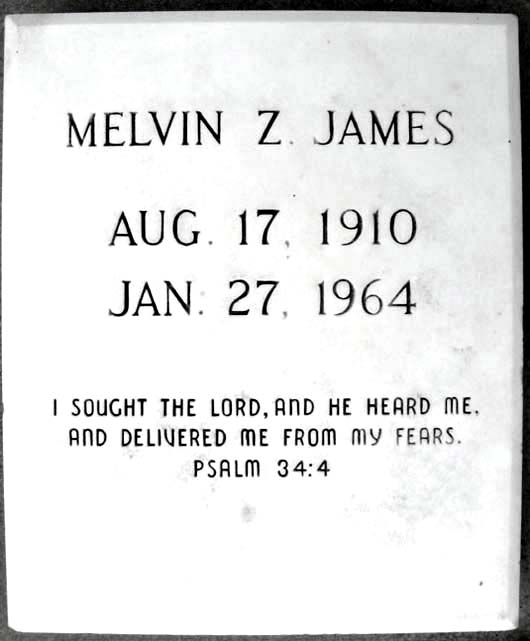 Melvin Ziglar James