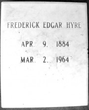 Frederick Edgar Hyre